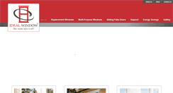 Desktop Screenshot of idealwindow.com